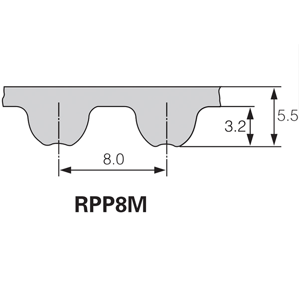 Cinturas de distribución de tipo RPP